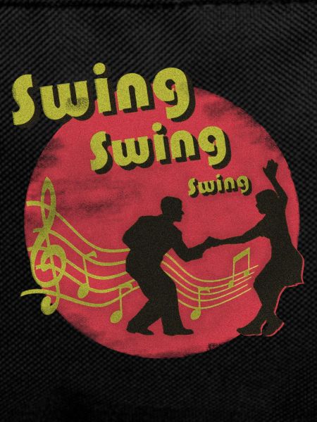 Couple dancing swing
