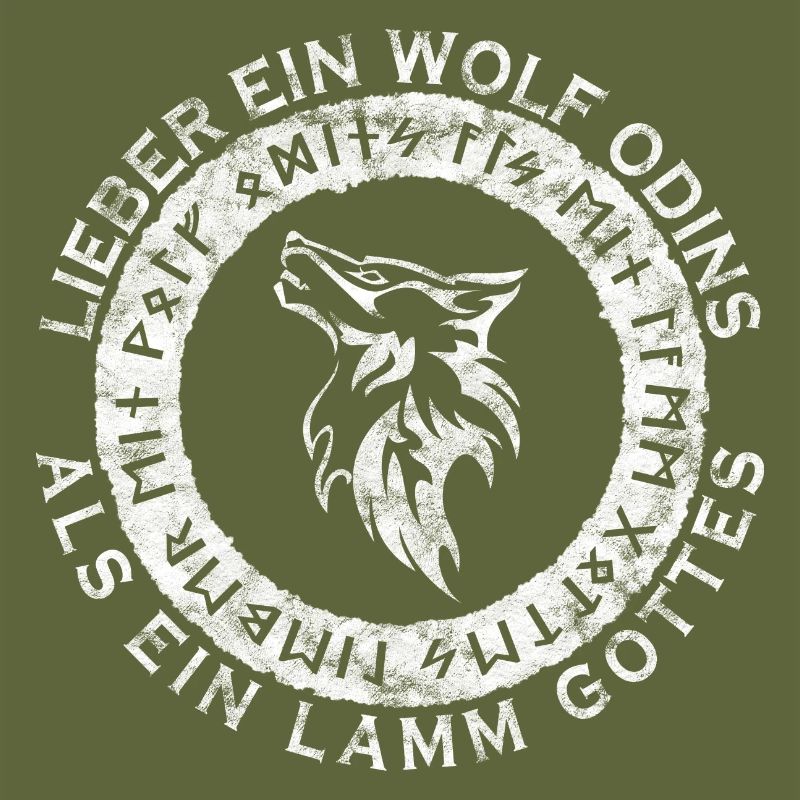 Lieber ein Wolf Odins als ein Lamm Gottes
