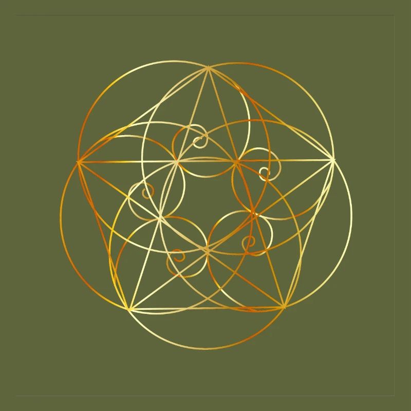 Fibonacci moderne Kunst