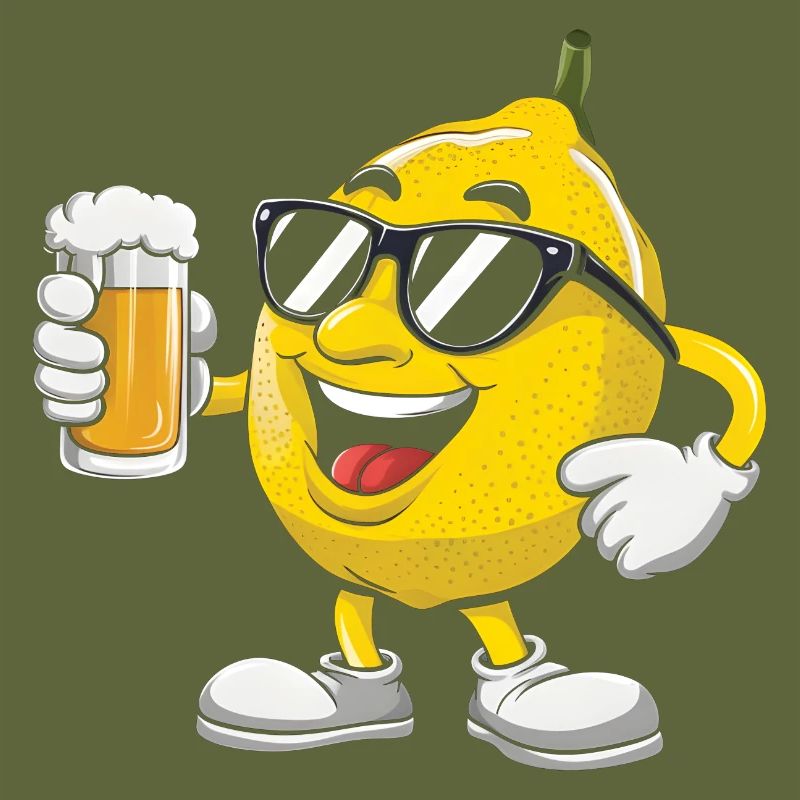 Zitrone Trinken Bier