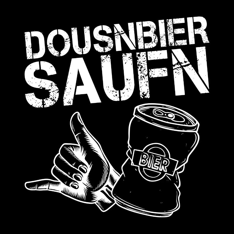 Dosenbier saufen