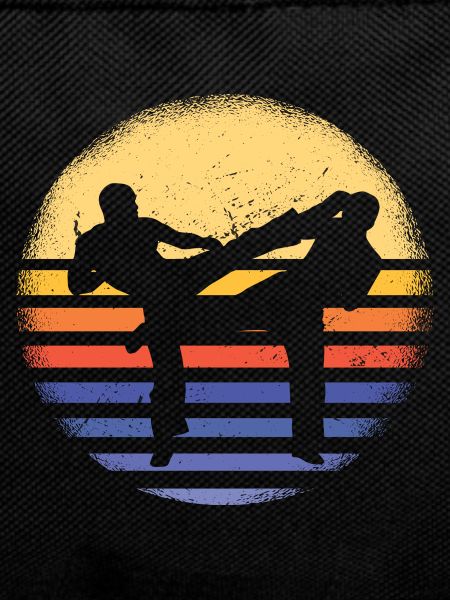 Sport Retro Sunset Taekwondo