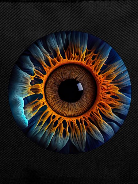 Eine Iris als biometrisches Identifikationssystem