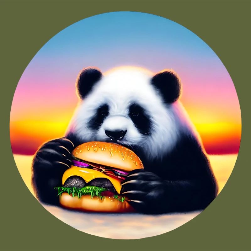 Panda au Cheeseburger Sunset