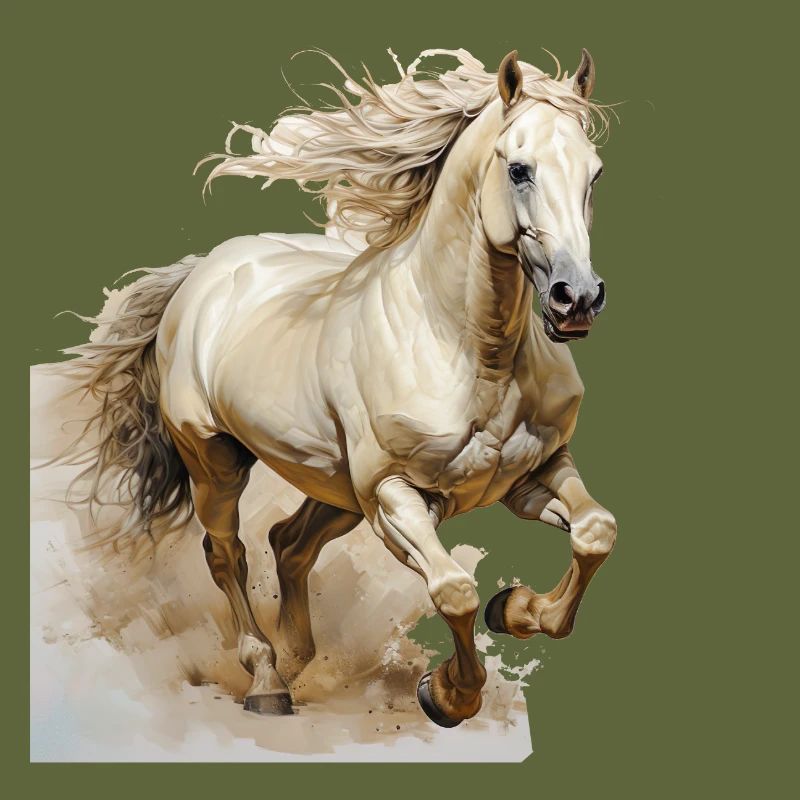 Bond between man and horse