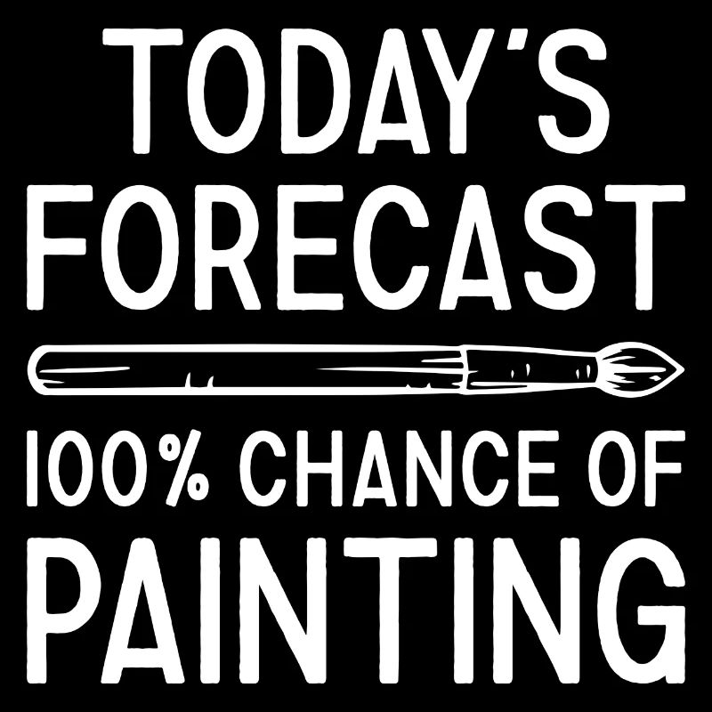 Painter Today's Forecast Painting