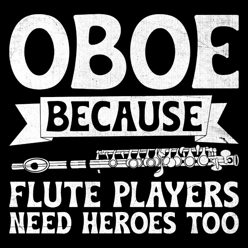 Oboe Player Oboe Basoonist Marching Band Instrumen