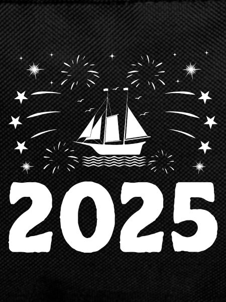 New Year Theme Paddle Boat