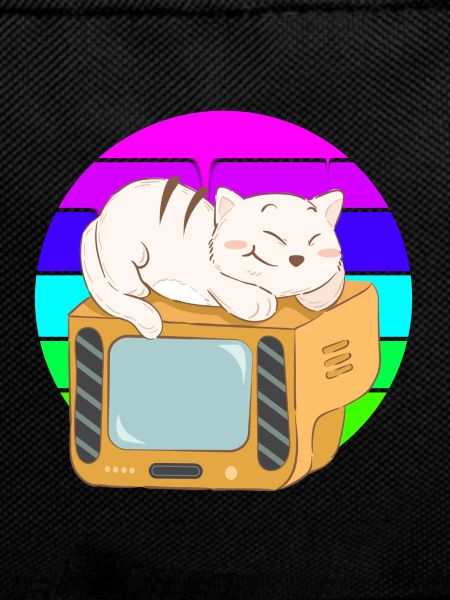 Cat Tv Sunset