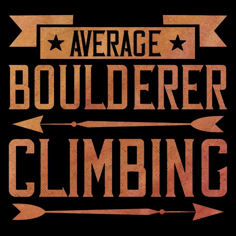 Average Boulderer Climbing Bouldering Rock Climber