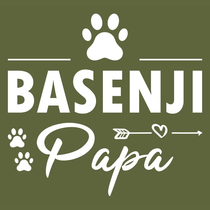 Chien Basenji Papa