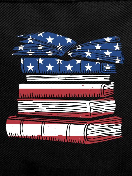 Writer Us Flag Writing