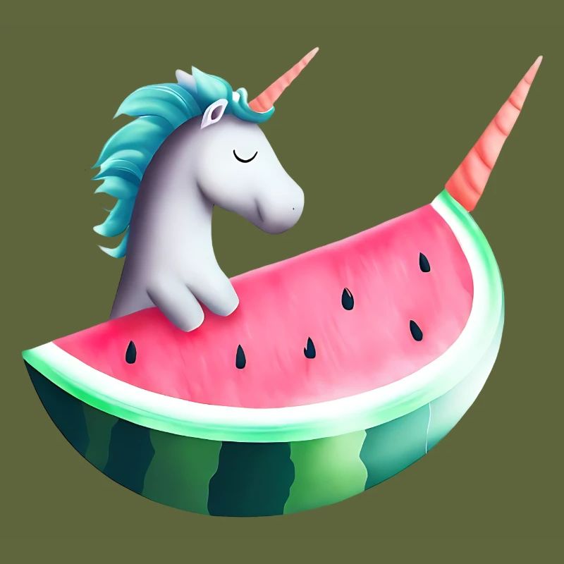 Licorne de pastèque