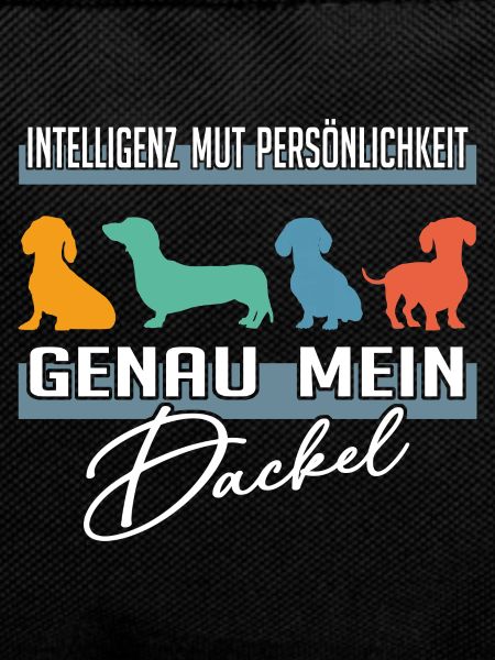 Intelligenz Mut Persönlichkeit - mein Dackel