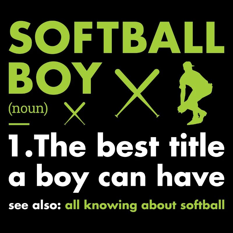 Sport Boy Definition Softball