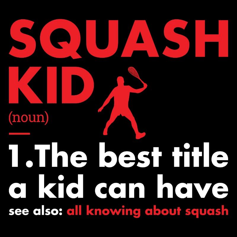 Sport Kid Definition Squash