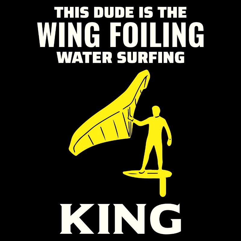 Wing Foiling Hydrofoil Surfing Surf Water Sport