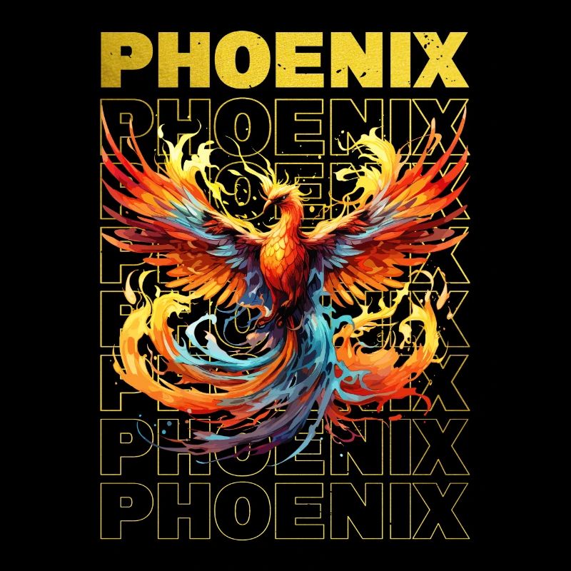 Phoenix Phoenix Fire Flames Bird Mythology