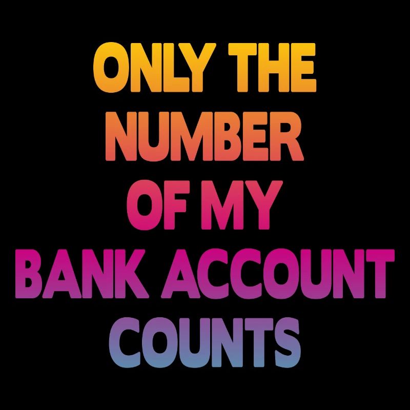 Seul le numéro de mon compte bancaire compte