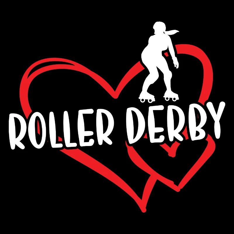 Sport Heart Roller Derby