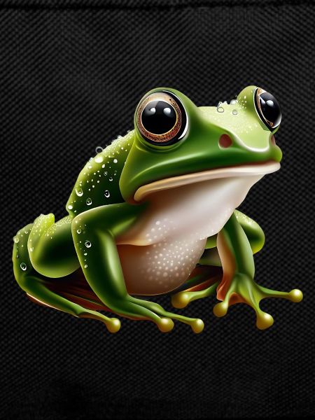 Regenfrosch Wassertropfen Frosch