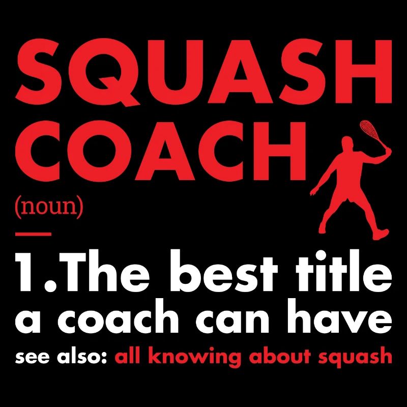 Sport Coach Definition Squash