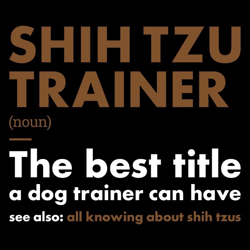 Shih Tzu Trainer Definiton