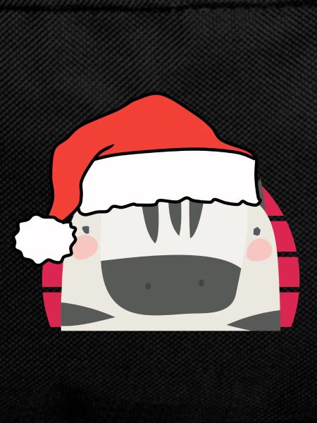 Christmas Zebra