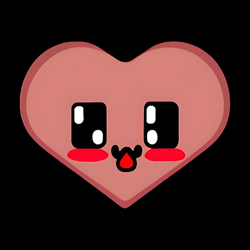 Funny gamer heart