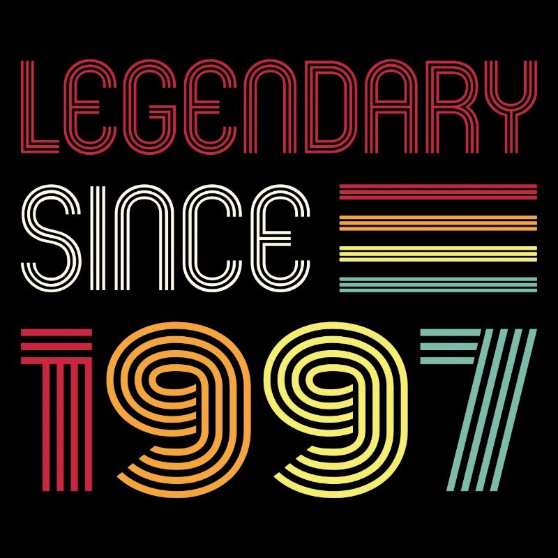 Birthday Legendary Since 1997