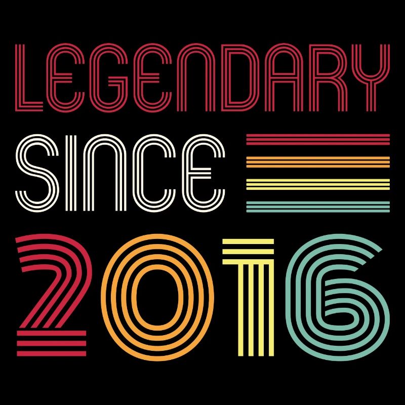 Birthday Legendary Since 2016