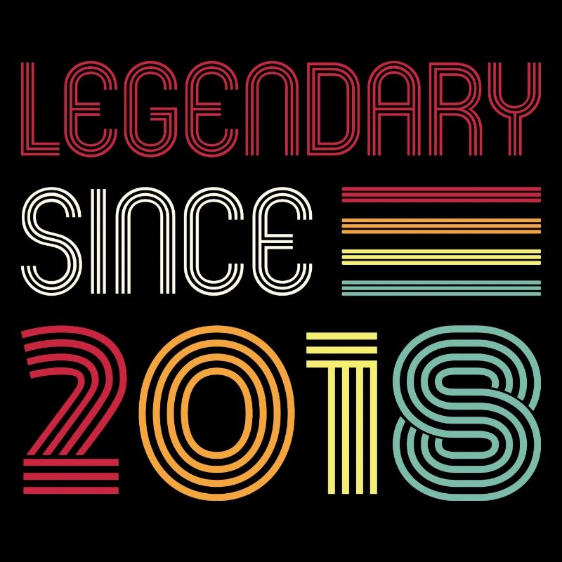 Birthday Legendary Since 2018
