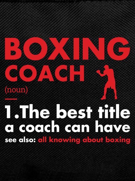 Sport Coach Definition Boxing
