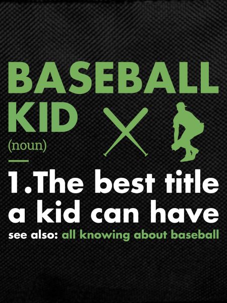 Sport Kid Definition Baseball