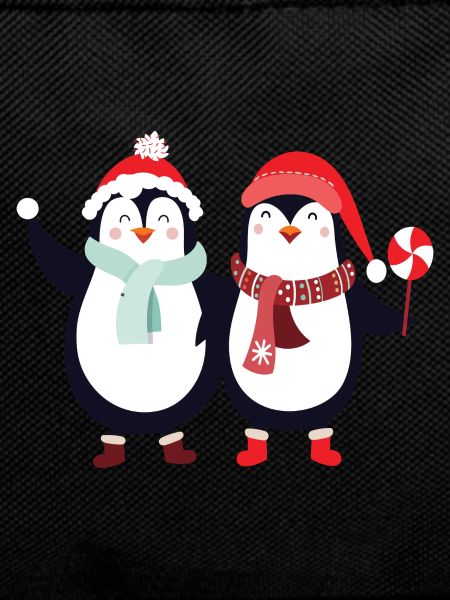 sweet penguins Christmas