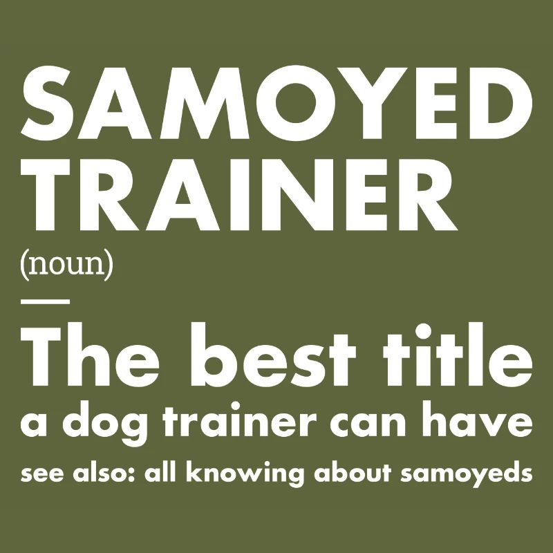 Samoyed Trainer Definition