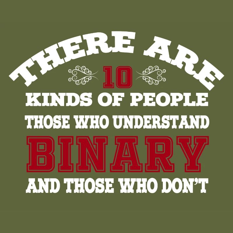 10 types de personnes Programmeur binaire Codi