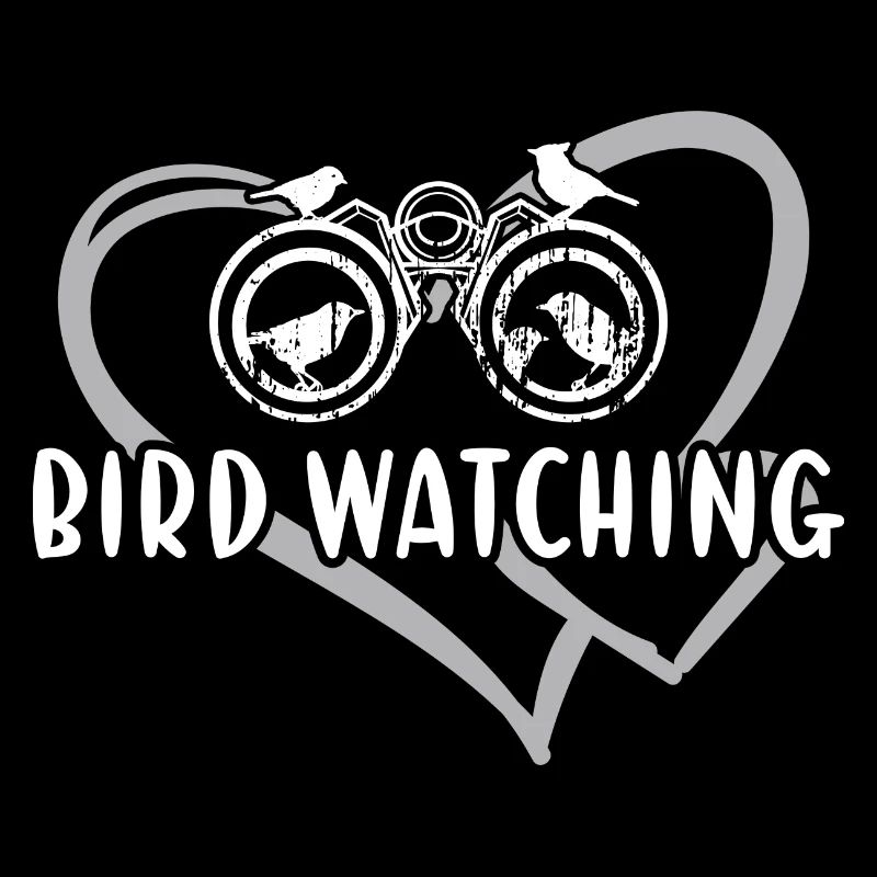 Bird Watcher Heart Bird Watching