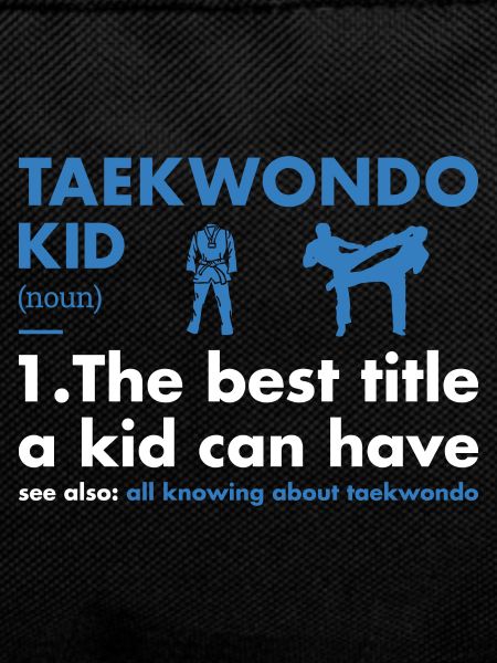 Sport Kid Definition Taekwondo
