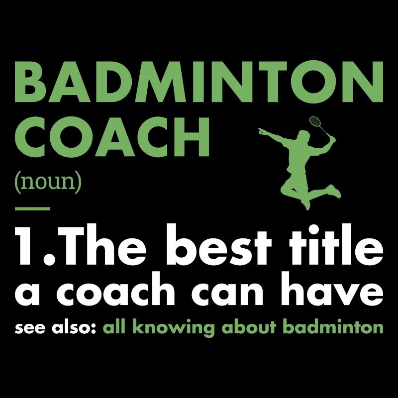 Sport Coach Definition Badminton