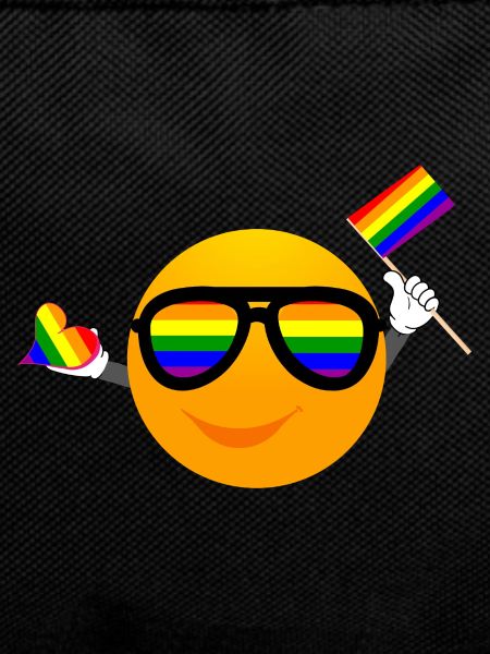 SMILE EMOTICONE LGBTQ