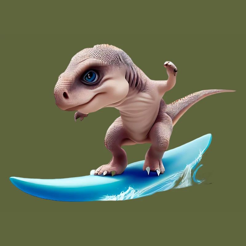 The Surfer Dino