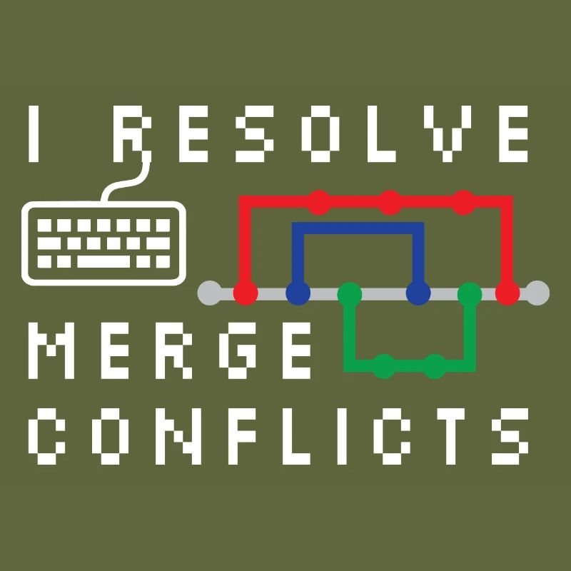 I Resolve Merge Conflicts Coding Programming Devel