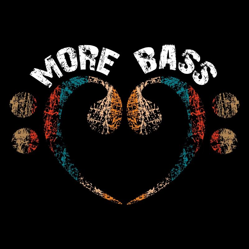 Plus de basses s’il vous plaît, grosse clé de fa