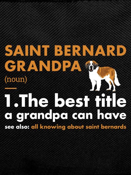Saint Bernard Grandpa Definition