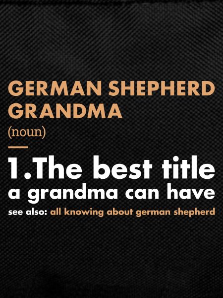 German Shepherd Grandma Definition