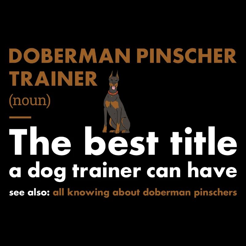 Doberman Pinscher Trainer Definiton