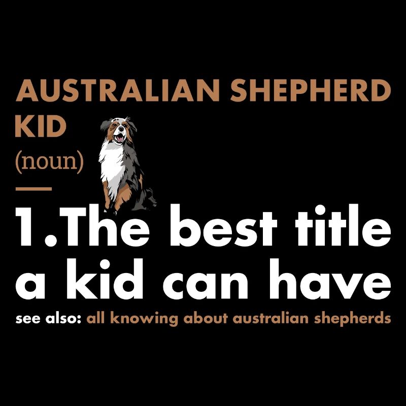 Dog Aussie Kid Definition