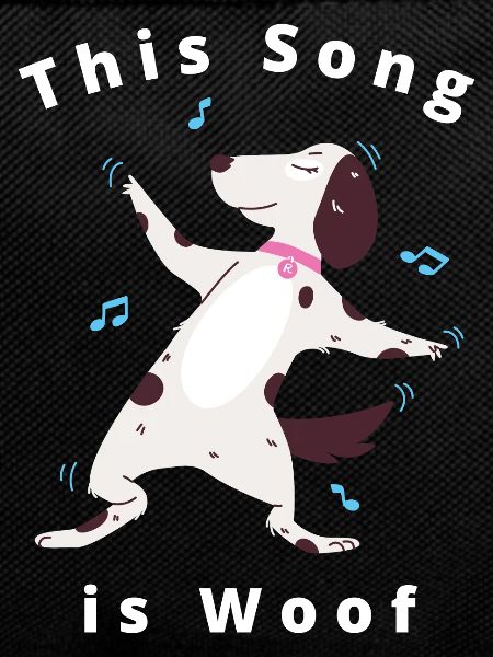Cute Funny Dancing Dog Design