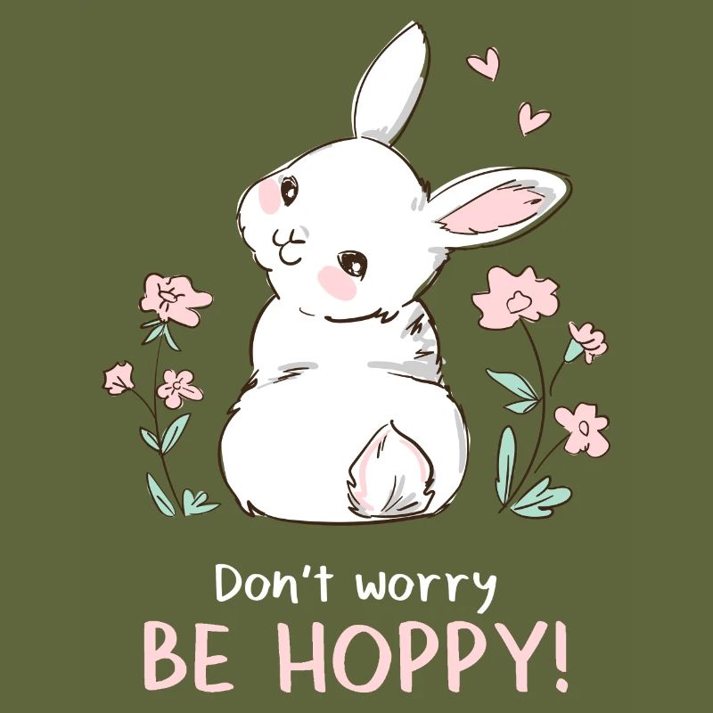 Don't Worry Be Hobby Rabbit Rabbit